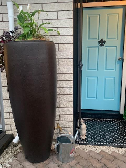Classic 2in1 Rainwater Tank 300L - Mocca