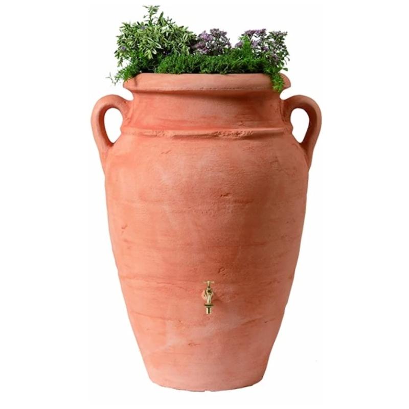 Antique Amphora Rainwater Tank 360L - Terracotta