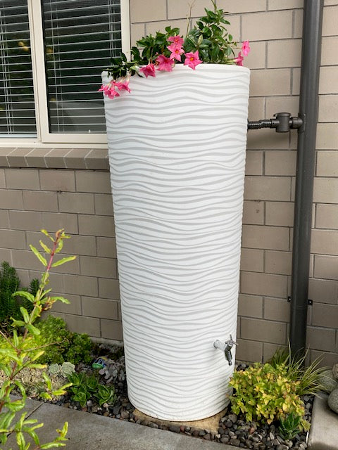 Natura 2in1 350L Rainwater Tank - Arctic