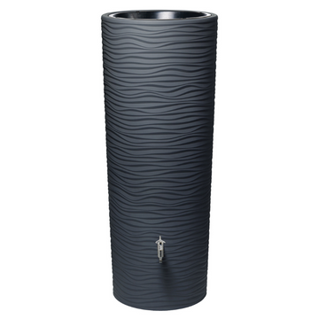 DUE IN JUNE - Natura 2in1 350L Rainwater Tank - Graphite Grey
