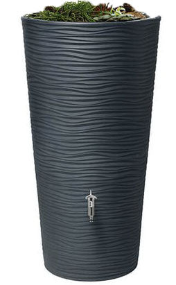 DUE IN JUNE - Natura 2in1 350L Rainwater Tank - Graphite Grey