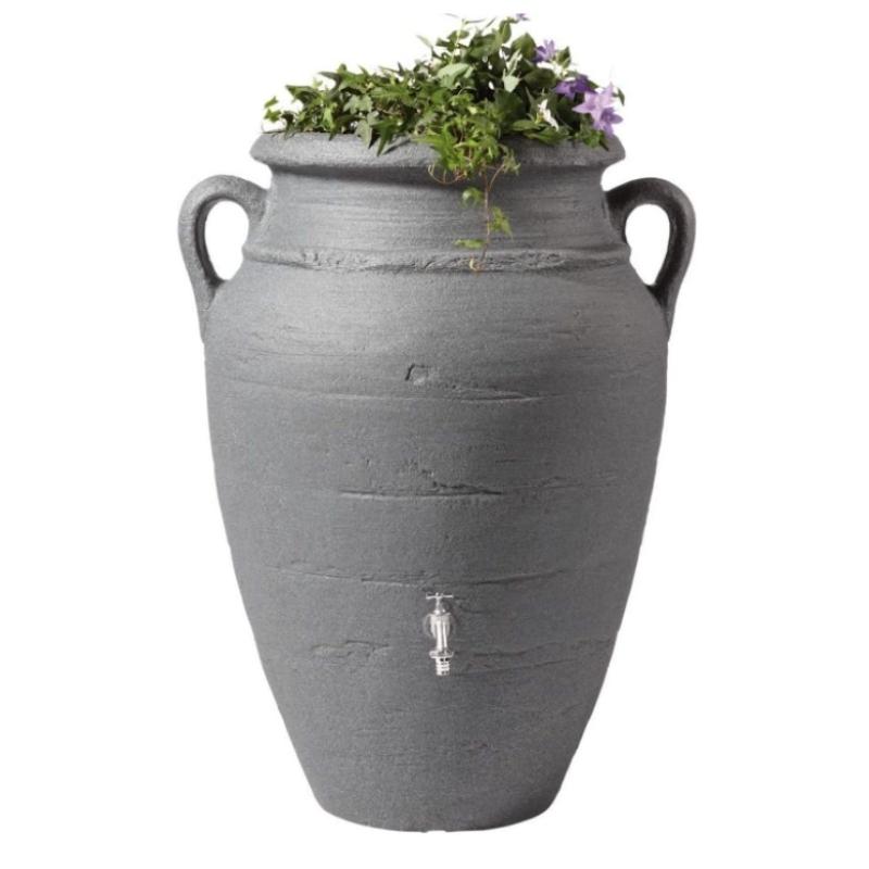 DUE IN JUNE - Antique Amphora Rainwater Tank 360L - Dark Granite
