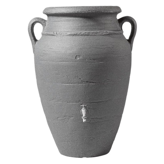 Antique Amphora Rainwater Tank 600L - Dark Granite